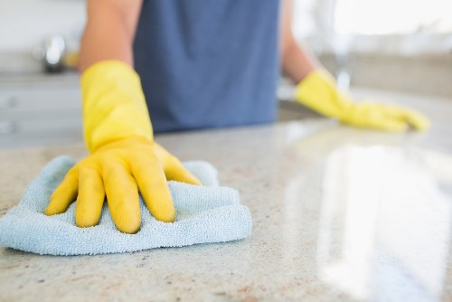 Waste handling and compliance rules for cleaning services