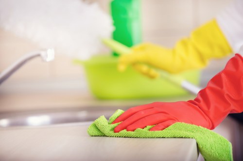 Deep cleaning carpets in a Chiswick commercial property